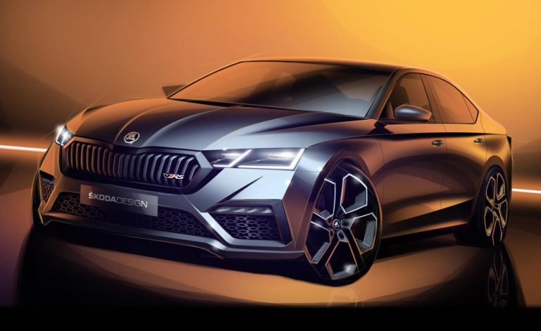 Skoda Octavia RS iV. Llegan sus primeros bocetos