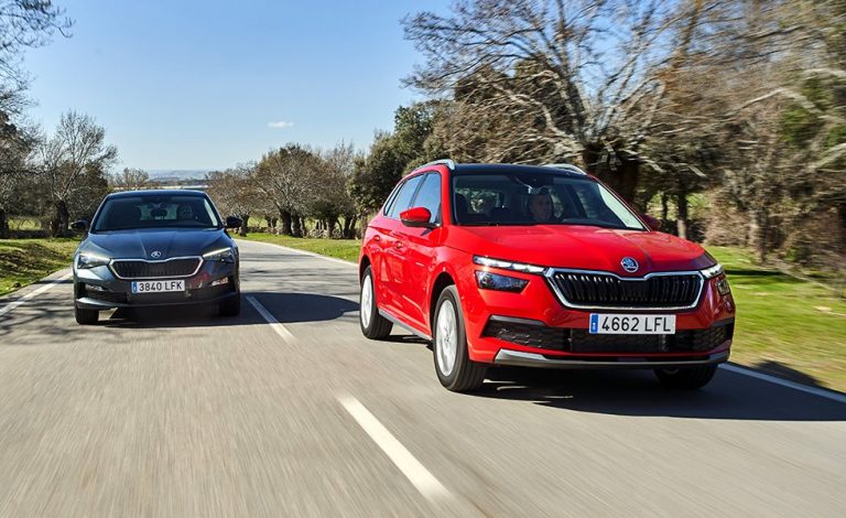Conducimos los Skoda Scala y Kamiq de gas GNC