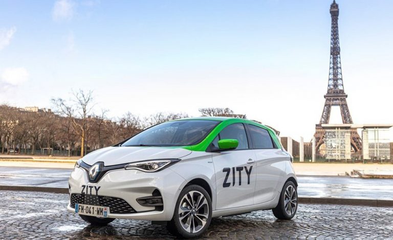 ZITY: el carsharing eléctrico de Renault y Ferrovial se estrena en París
