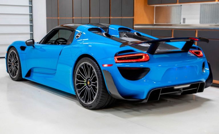 Porsche 918 Spyder. Será subastado en Arizona