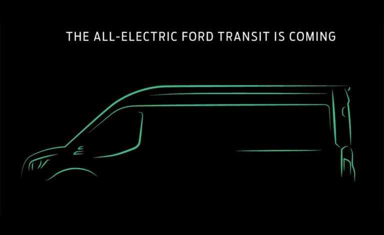 Ford Transit. Ofrecerá una versión eléctrica