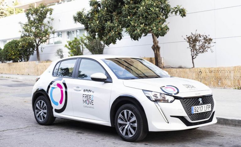 El nuevo Peugeot e-208 se suma a la flota de Free2Move