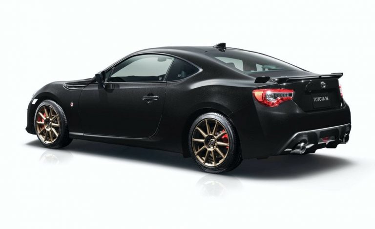 Toyota GT86 Black Limited. Inspirado en todo un clásico