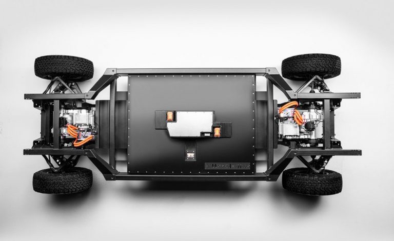 Bollinger Motors presenta el E-Chassis usado por sus B1 y B2