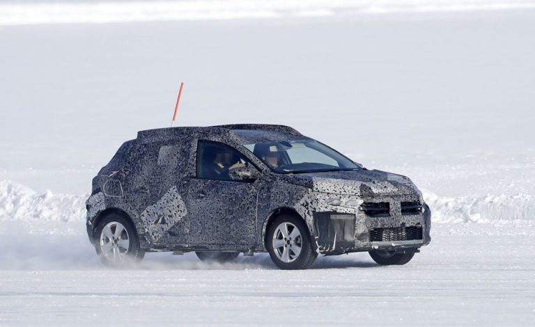 El Dacia Sandero Stepway 2020, sobre la nieve