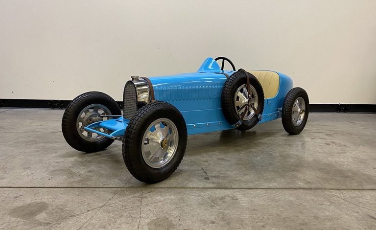 Bugatti Baby. A subasta esta réplica a pedales