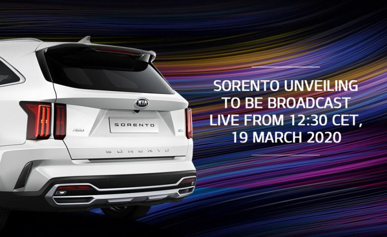 El nuevo Kia Sorento ya tiene fecha de presentación