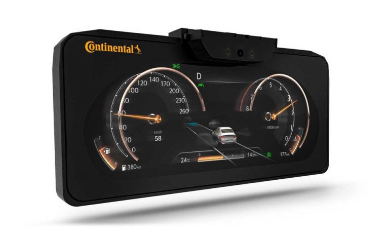 Continental desarrolla el cuadro digital 3D del Genesis GV80