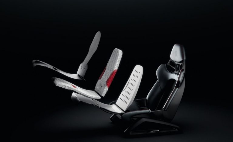 Porsche presenta una tecnología de impresión 3D para sus asientos baquet