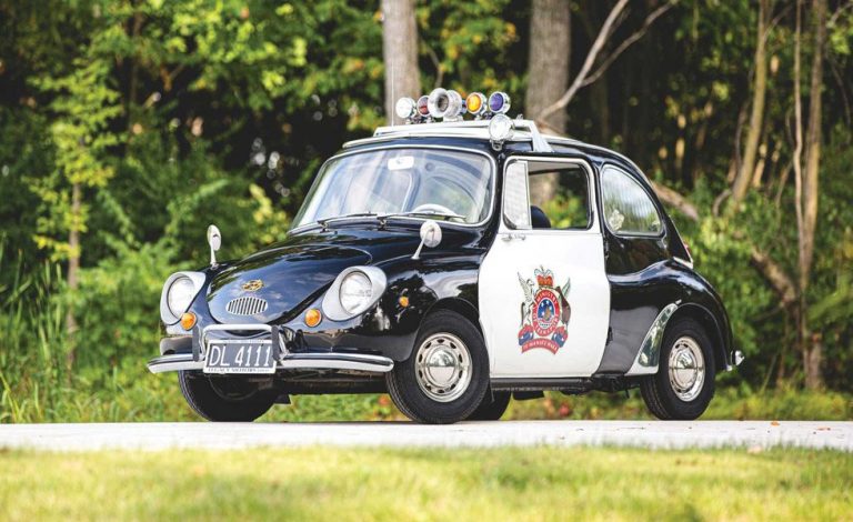 Subaru 360. Un diminuto coche de policía busca nuevo hogar