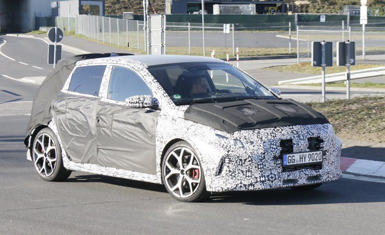 Hyundai i20N. Fotos espía del hermano menor de la familia