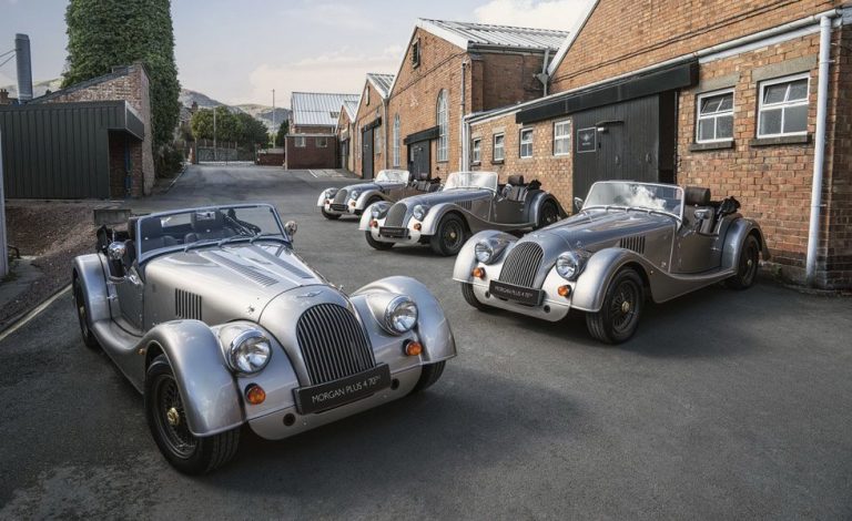 Morgan Plus 4 70th Anniversary. Los cuatro primeros ya se han fabricado