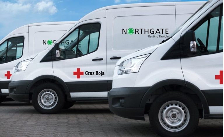 Northgate cede parte de su flota a Cruz Roja