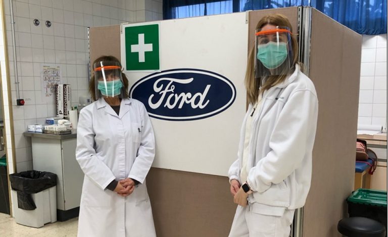 Ford: Ya salen de Almussafes 300 máscaras de protección al día