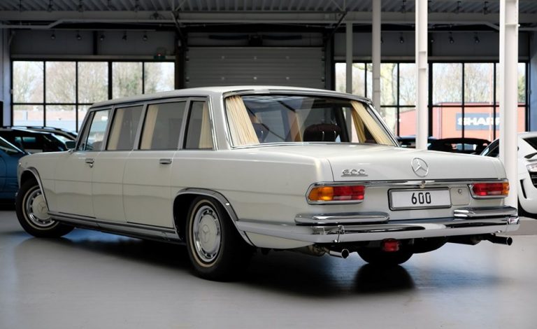 Mercedes-Benz 600 Pullman. Un salón móvil