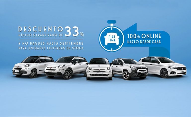 Fiat Time: unidades en stock con un descuento mínimo del 33%