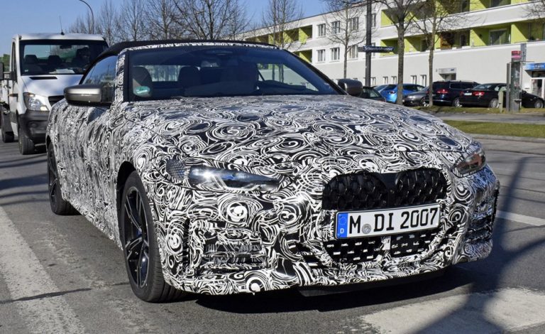 El BMW Serie 4 Cabrio 2020 enseña la 'nariz'