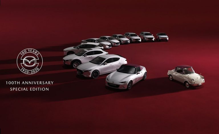 Mazda. De celebración con la Edición 100º Aniversario