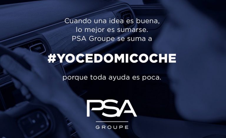 El Grupo PSA se vuelca ayudando en la crisis del coronavirus