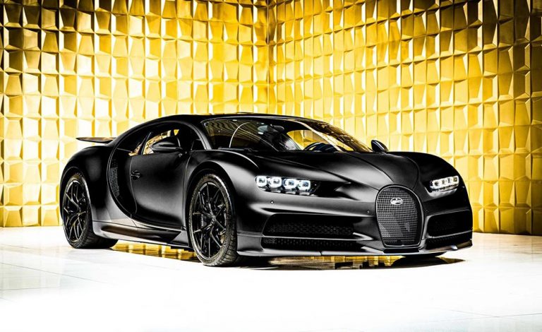 Bugatti Chiron Sport Noire Sportive. Todo al negro