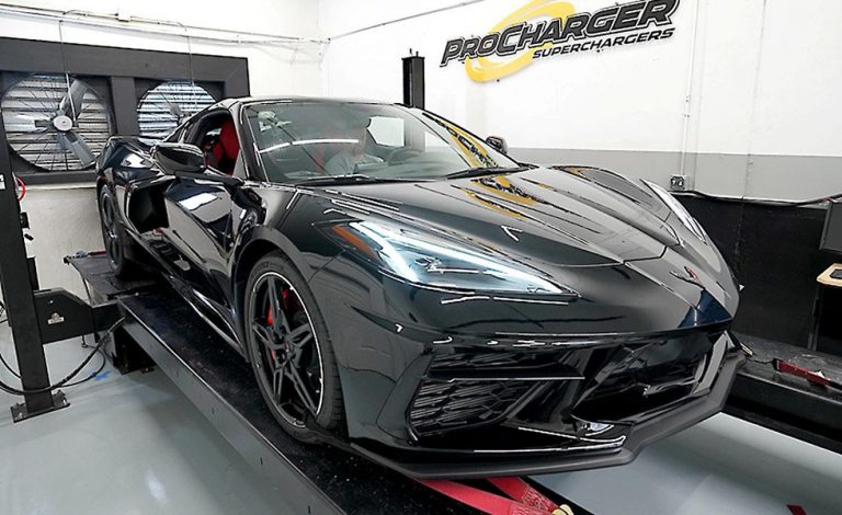 Corvette C8. ProCharger le añade 200 CV de potencia