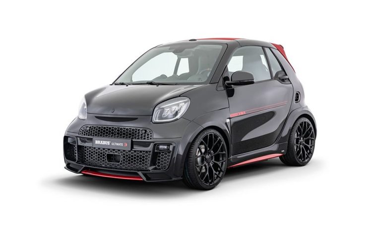 Brabus Ultimate E. El Smart eléctrico de gimnasio