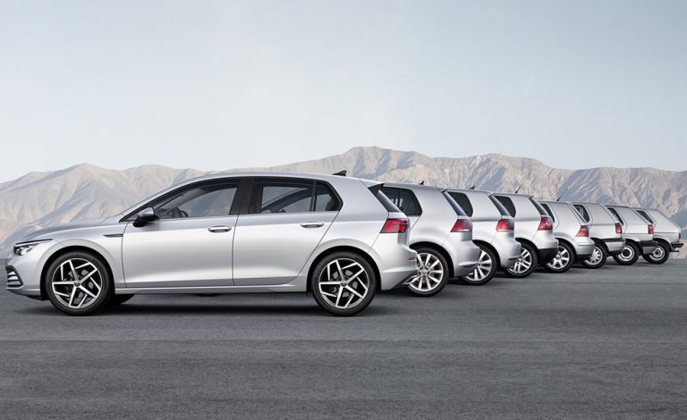 Volkswagen Golf I vs Volkswagen Golf VIII. Casi medio siglo de evolución