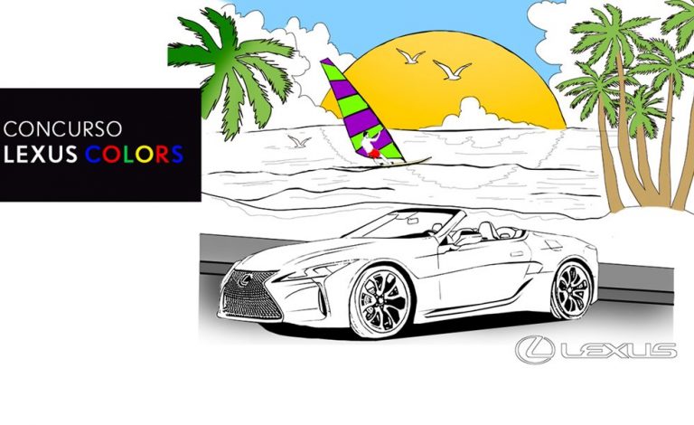 Colorear un Lexus tiene premio