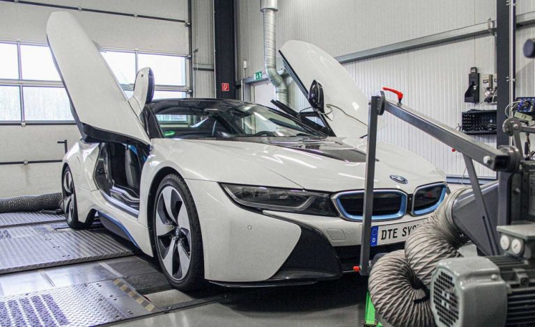 BMW i8. DTE-Systems lo lleva hasta los 415 CV de potencia