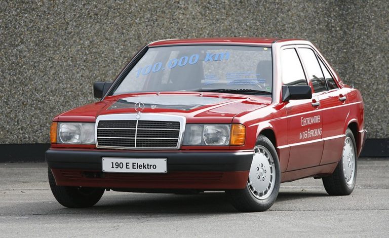 Mercedes-Benz 190. Pionero en la movilidad eléctrica