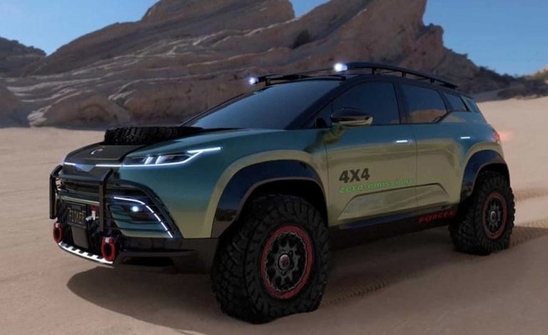 Fisker Ocean. Podría tener una aventurera versión off-road