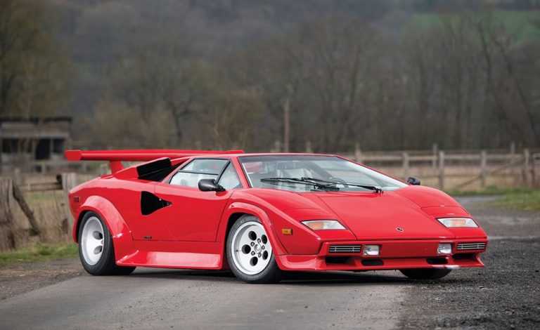 Lamborghini Countach LP500 S. Su reputación le precede