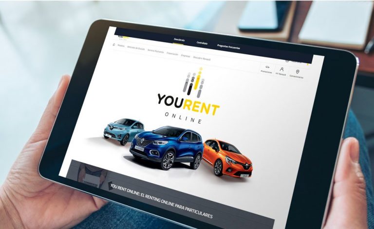 Renault lanza un nuevo renting online