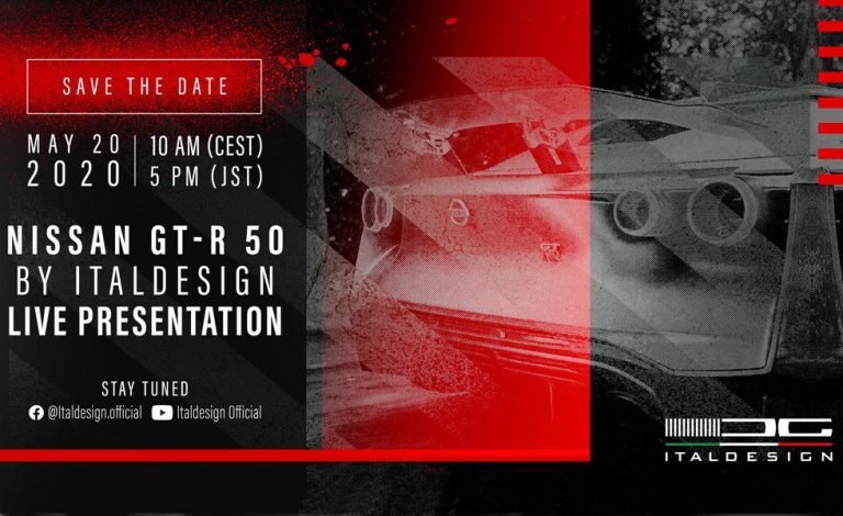 Nissan GT-R 50 Italdesign. Se presenta el 20 de mayo