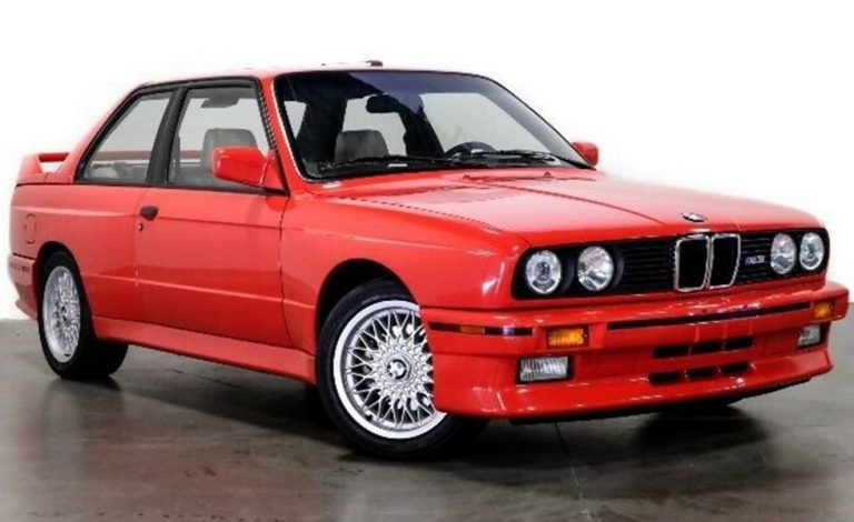 BMW M3 E30. Se vende este que pertenecía a Paul Walker