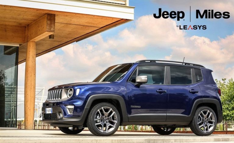 El Jeep Renegade estrena un nuevo renting de pago por uso