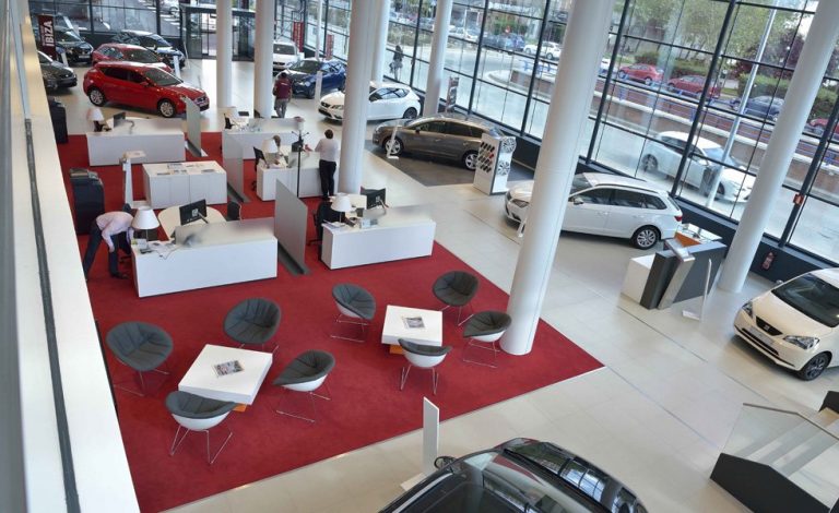 Las ventas de coches en Europa caen a mínimos históricos
