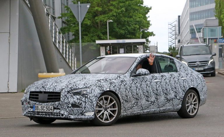 El Mercedes Clase C 2021, cazado