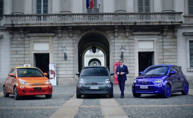 Tres Fiat 500 únicos diseñados por Armani, Bvlgari y Kartell