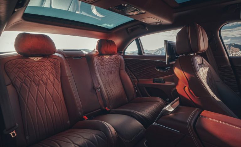 Bentley Flying Spur. Sus plazas traseras son dignas de primera clase