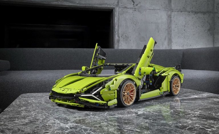 Lamborghini Sian FKP 37. La última obra de ingeniería de Lego Technic