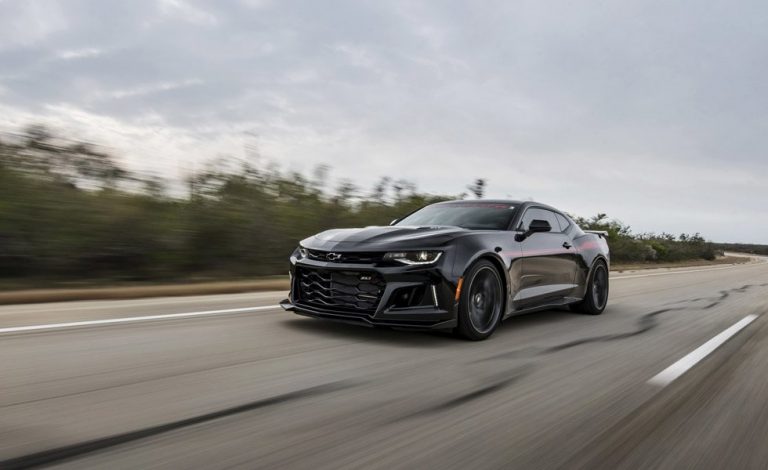 Hennessey Exorcist. Este Chevrolet Camaro ZL1 alcanza 350 km/h