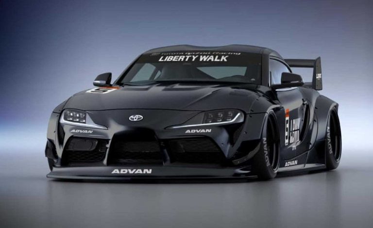 Liberty Walk pierde los papeles con su preparación para el Toyota GR Supra