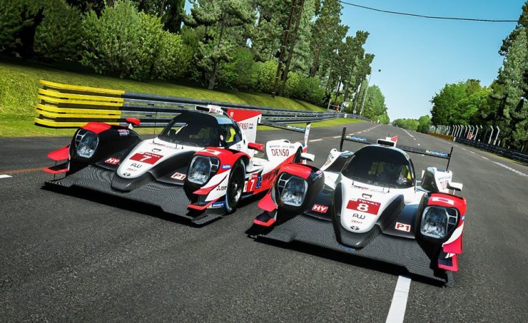 Toyota Gazoo Racing compite en las 24 Horas de Le Mans virtuales