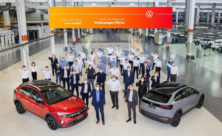 Volkswagen Nivus. Ya ha comenzado a fabricarse en Brasil