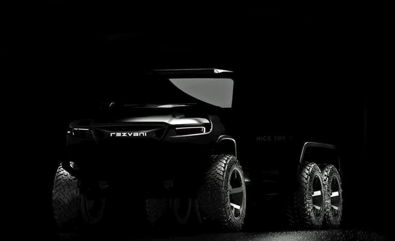 Rezvani Hercules 6×6. Menudo aparato