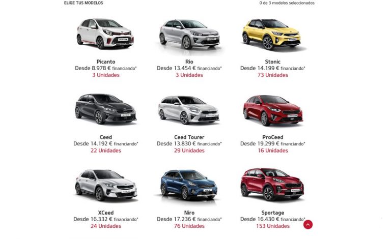 Kia renueva su outlet
