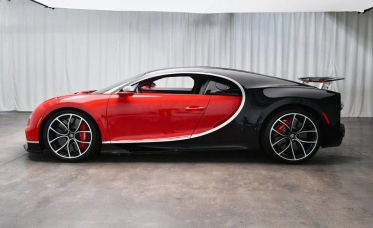 Este Bugatti Chiron de 2019 está a la venta