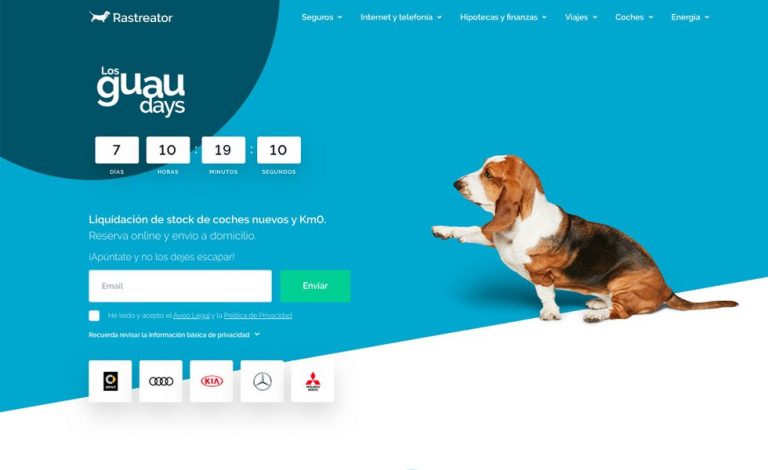 Guau Days de Rastreator: coches Km 0 con hasta 7.200 euros de descuento
