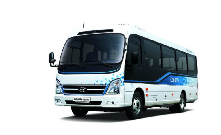 Hyundai County Electric. El primer minibús eléctrico de la marca